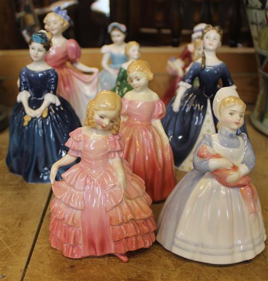 10 Royal Doulton figurines